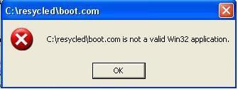 C:\resycled\boot.com - cum scap de el ?